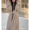 Women's Imitation Mink Coat Women's Winter New Long Imitation Mink Fur Jacket Casual Warm Loose Large Size