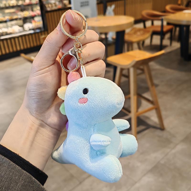 Плюшевый брелок Маленький Динозаврик - Милый кулон для сумок и рюкзаков