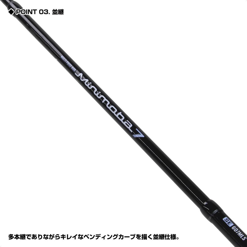 Prox Mini Moba 7SE 607MLS MM7S607MLS Удилище Специализированное Ультракомпактное [7-частное Многосекционное Удилище/Включает Полужесткий Чехол]