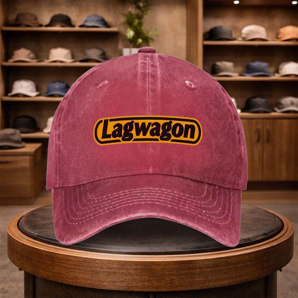 Унисекс Кепка Lagwagon Classic с желтым логотипом для улицы, модная, регулируемая, повседневная, городской стиль, легкий козырек