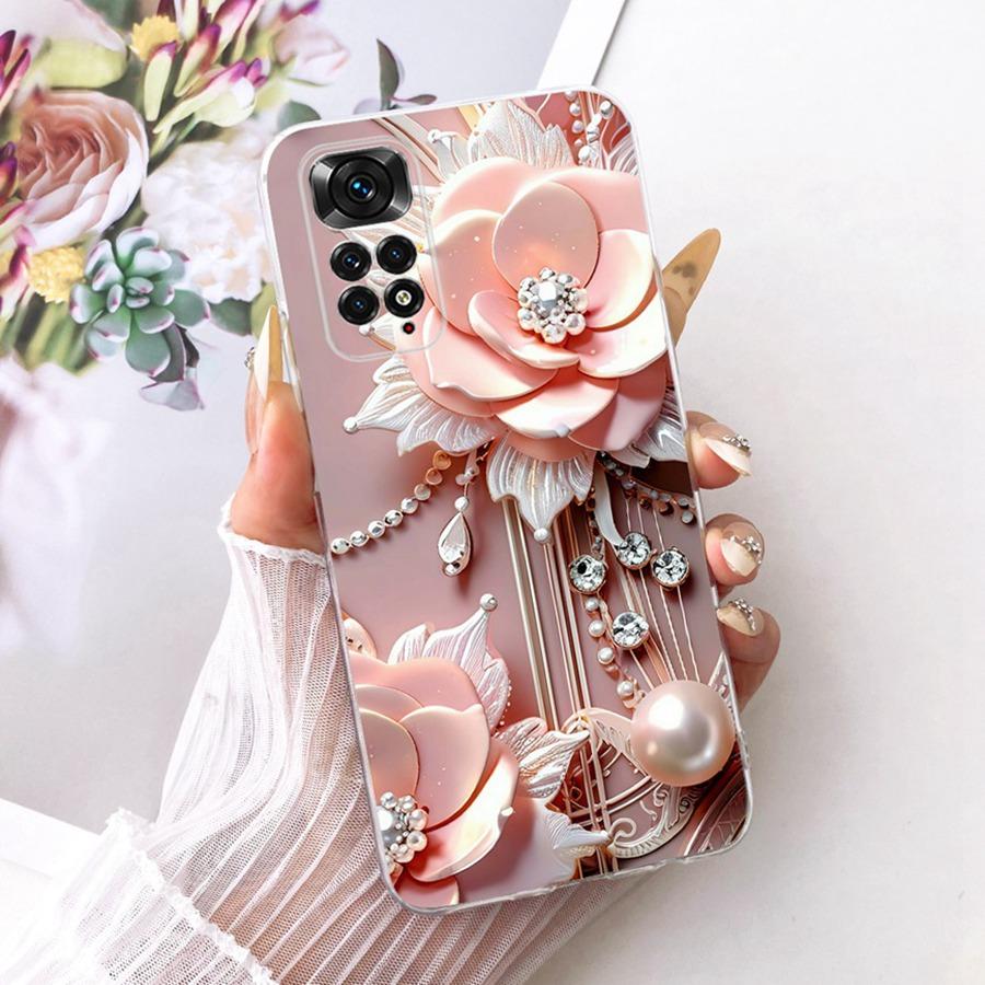 For Xiaomi Redmi Note 11 11S 4G Case Soft Silicone transparent Shockproof Cover For Redmi Note 11 Pro Fundas Note11 11Pro Shell