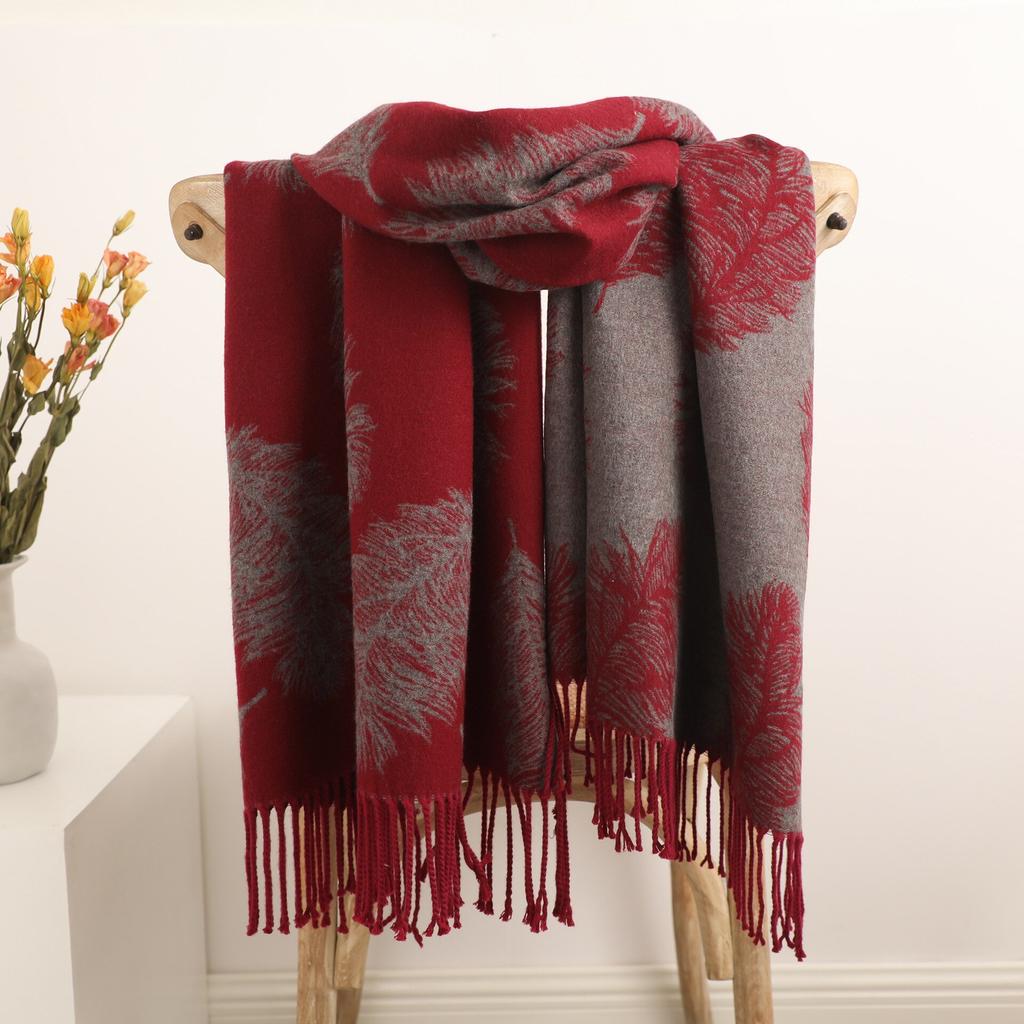 Кашемировый шарф, женские длинные шарфы, шаль, женский хиджаб, зимнее теплое одеяло с принтом, двухсторонние шарфы из пашмины, бандана, 2021