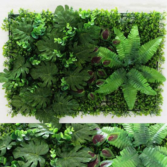 40x60 см искусственные растения настенная панель реалистичная искусственная зелень трава настенный фон украшение внутренний открытый сад уединение задний двор изгородь экран