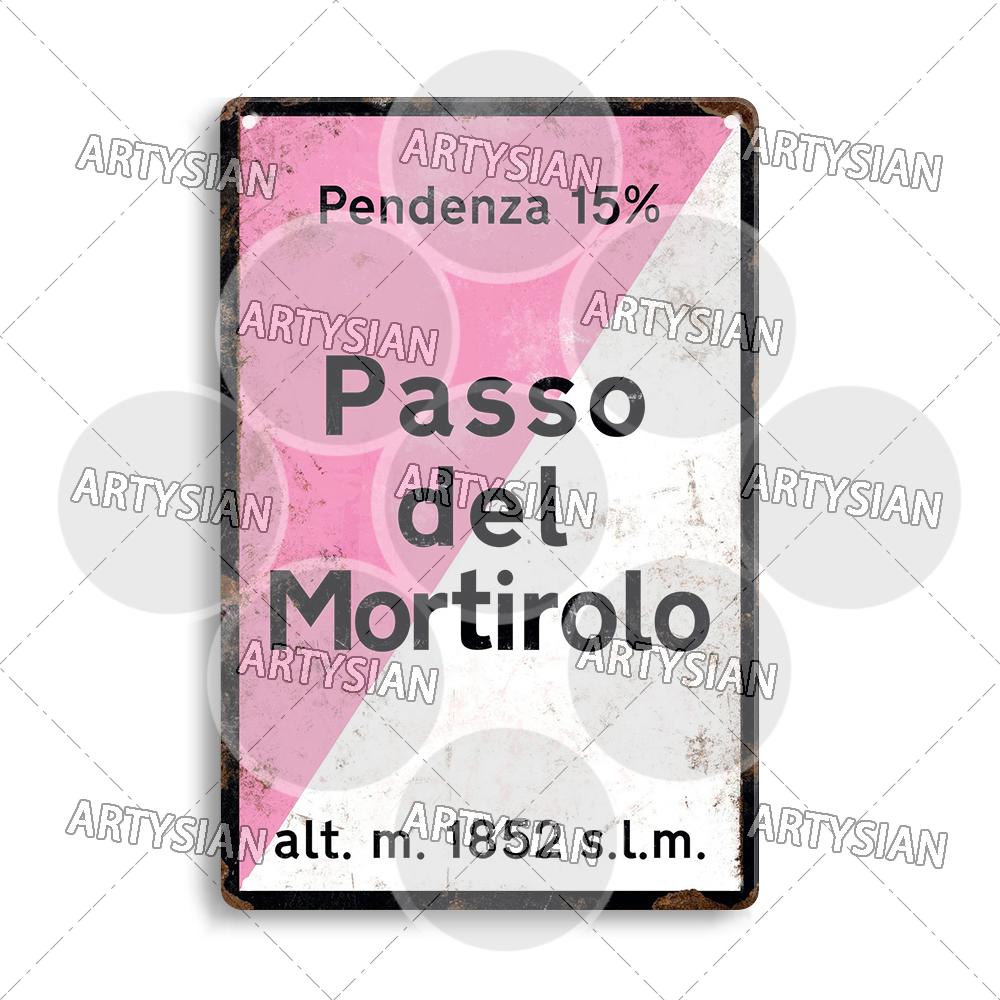 Тур де Франс Велоспорт Гонка Велоспорт Ориентир Металлическая табличка Дорожные знаки Croix de FER Madeleine Tourmalet Luz-Ardiden Loze