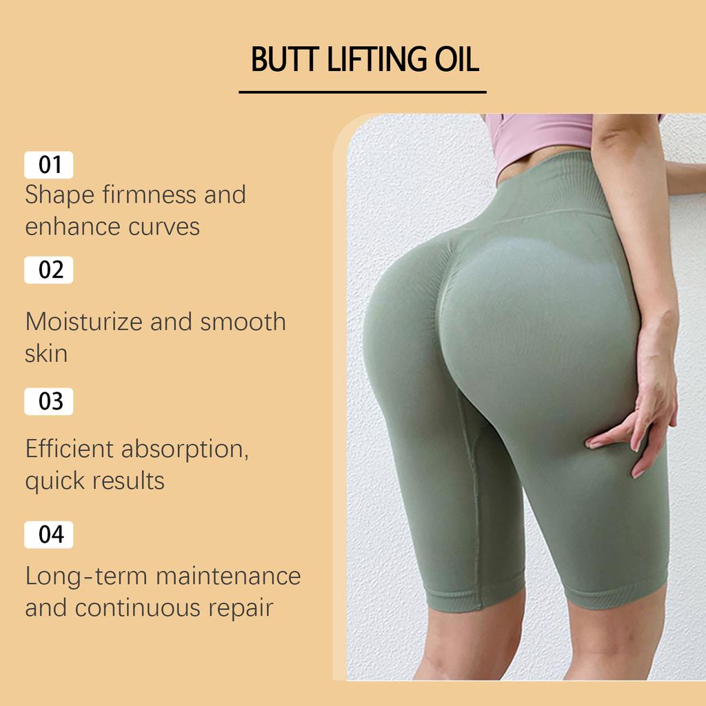 Buttock Enlargement Oil Hip Lifting Growth Firming Nourishing Moisturize Skin Tighten Pores Enhance Elasticity Body Massage Care