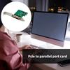 Карта расширения PCIe на параллельный порт PCIE на DB25 Простая установка Удобная карта расширения Низкопрофильная планка