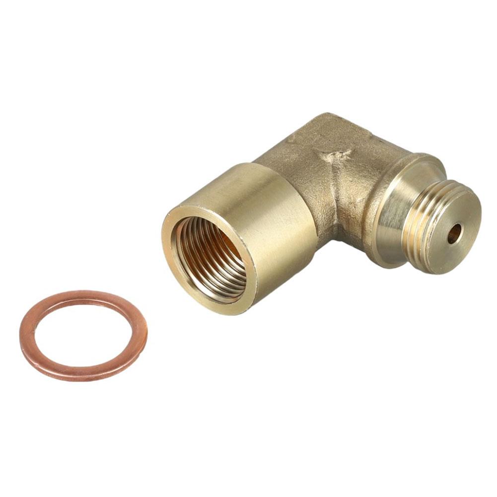 M18 X 1.5 латунный фитинг универсальный разъем заглушка выхлопной трубы O2 P0430 кислород медный стандарт 90 шайба градус P0420 с S F8L9