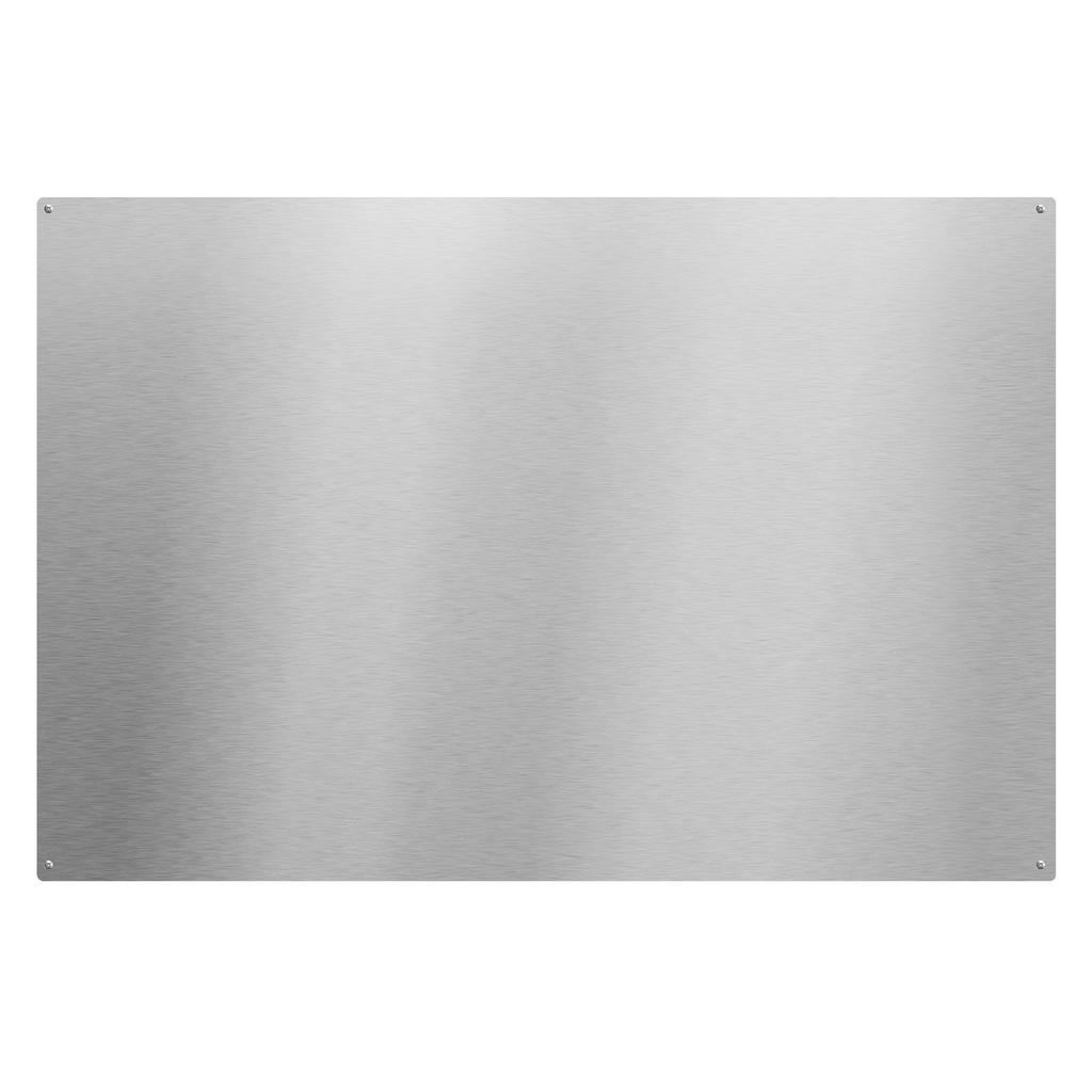 91x61 cm Stainless Steel Backsplash for Stove, Ultra Flat Splatter Guard, Wall Shield Range Hood Backsplash, Easy Clean Kitchen Wall Metal Panel,