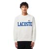 Lacoste Mens Flocked Fleece Sweatshirt