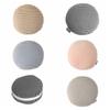 Save Space Stripe 2 in 1 Eye Mask Pillow Soft Storage Hook Travel Folding Pillow Elastic Band Foldable Neck Headrest