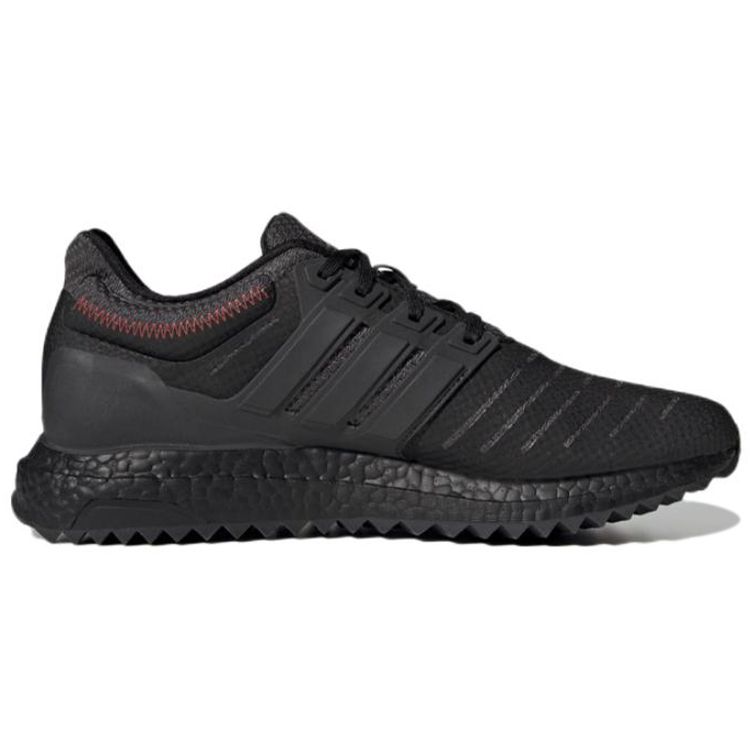 Adidas Кроссовки унисекс UltraBoost DNA 22 Black Carbon Core-черные ярко-красные GX6849