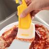 1/2Pcs Kitchen Silicone Soft Scraper Dining Dirty Fry Pan Dish Pot Cleaning Spatula Washing Tools Kitchen Gadgets