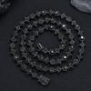 Full Zircon Crystal Four-Point Star Tennis Chain Necklace Bracelet Women Men Hip Hop Geometric Statement Jewelry