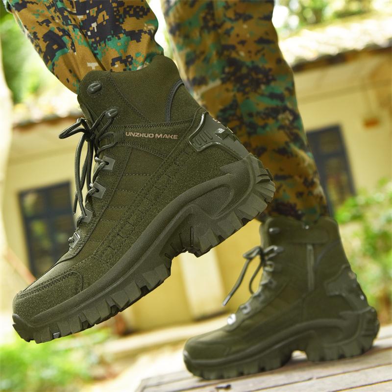 Мужские ботинки для пустыни, походные ботинки для активного отдыха на открытом воздухе, ботинки больших размеров для бега по джунглям