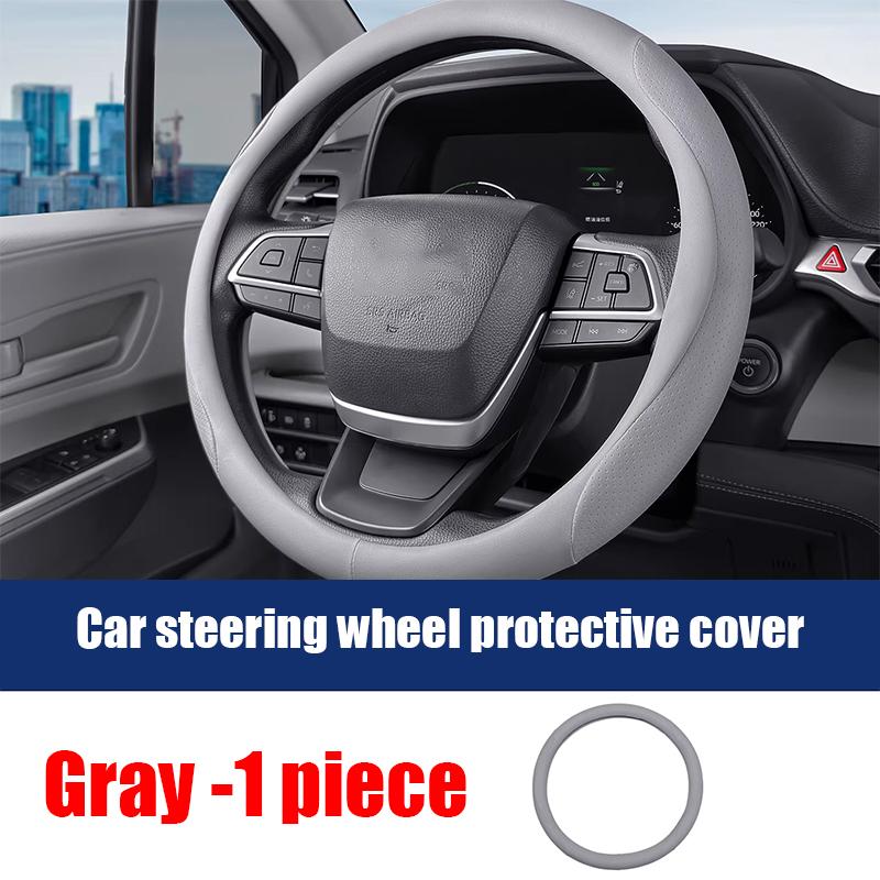 for Toyota Sienna XL40 2024 2025 Car steering wheel protective cover made of silicone material for interior protection