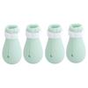 4Pcs Silicone Pet Cat Bathing Cutting Nail Shaving Hair Anti Grab Foot Cover
