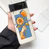 Милый мультяшный кейс с рисунком конфет, модный чехол для телефона Samsung Galaxy Z Flip 3 4 5 6 7, жесткий складной чехол-крышка из прозрачного поликарбоната, подарок