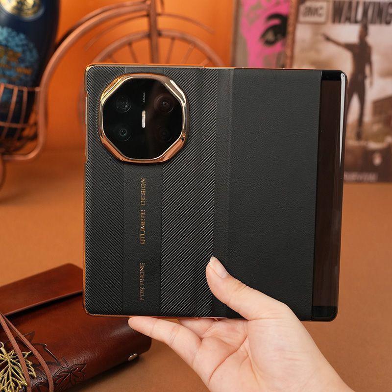 Premium Flip Case Mate X6 With Dual Hinge Design Magnetic View Window Shockproof Anti-Fingerprint PU Leather