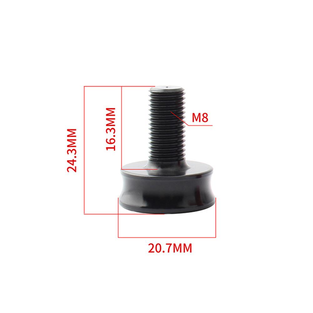 Sealed Aluminum Zinc Zinc Alloy M8 Crankset Screw Bottom Bracket Bolts Crank Screws Bottom Bracket Screw
