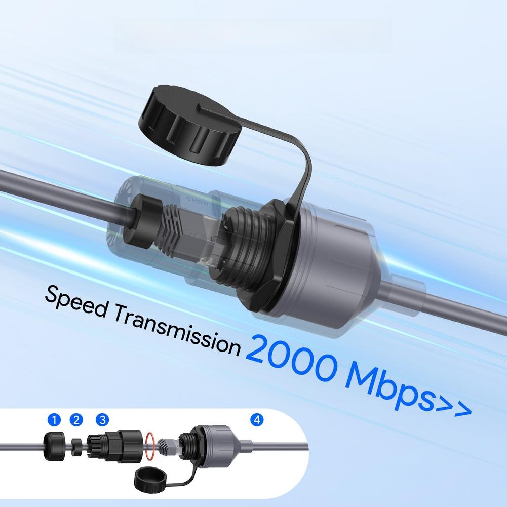 Для Starlink Mini Ethernet-адаптера Удлинительный кабель Для SPX к Для RJ45 Адаптер Электрооборудование