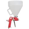 Air Texture Spray Gun, 4.5L Air Hopper Spray Gun, Professional Drywall Texture Painting Sprayer with 3 Nozzles (3.5mm, 6mm, 8mm) for Popcorn,