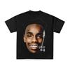 Футболка YNW Melly - Футболка Free Melly - футболка рэпера - футболка с большим лицом