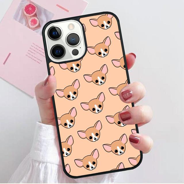 I Love My Chihuahua Dog Pug Coque Shell For iPhone 17 Air 15 16 14 13 12 Pro Max 11 Pro Max Plus Phone Case Cover