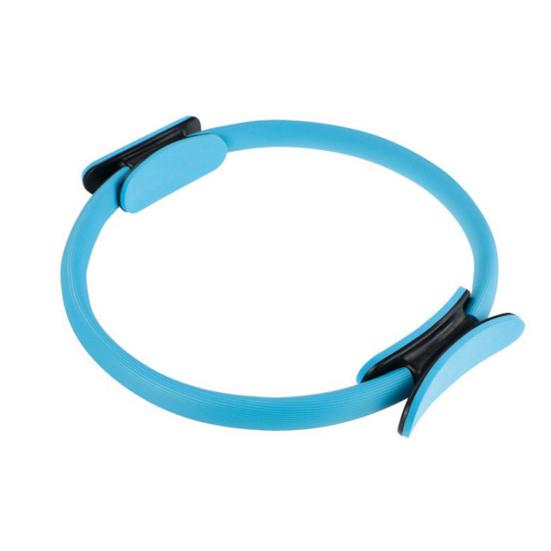 Pilates Ring Anti-slip Handle Pelvic Floor Muscle Trainer Thigh Workout Toner Elastic Resistance Band Pilates Circle Home Gym Fitness Equipment