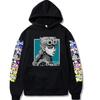 Jojo Bizarre Adventure Streetwear Sweatshirts Anime Hoodie Fleece Oversize Sweatshirt Hooded Sweater Print Loose Hoodies Men/Women