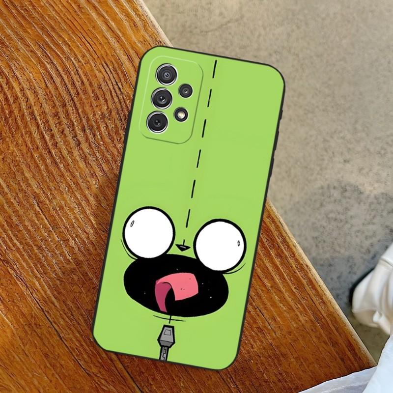 Чехол для телефона Invader Zim для Samsung A14 A53 A52 A73 A32 A54 A33 A13 A21 A34 A71 A31 A22 A50 A20 A40 A23 Задняя крышка