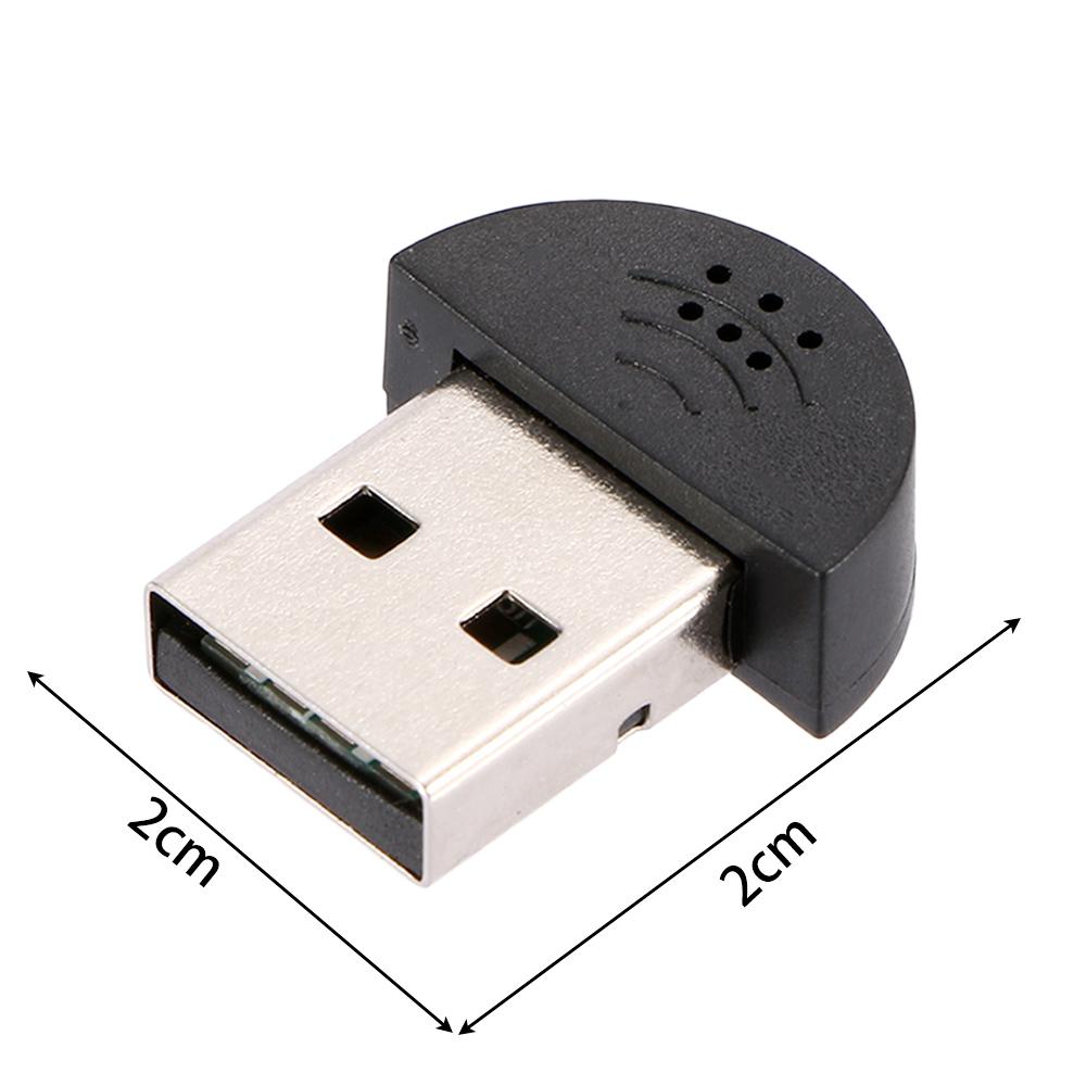 Desktop PC Notebook Voice Recognition Microphone Mini USB 2.0 Mic Computer Microphones Voice Tube