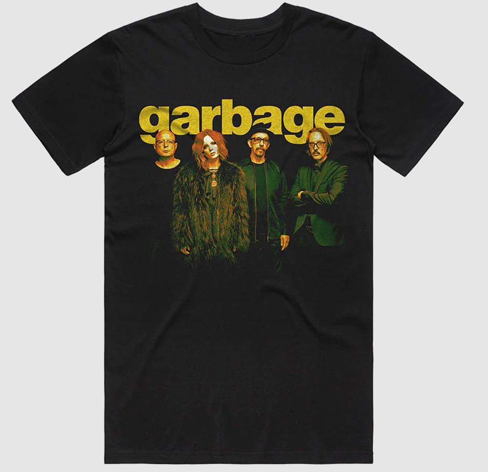 Редкая футболка унисекс Garbag Band Tour 25 Подарок Семья Унисекс S-235XL 22D612