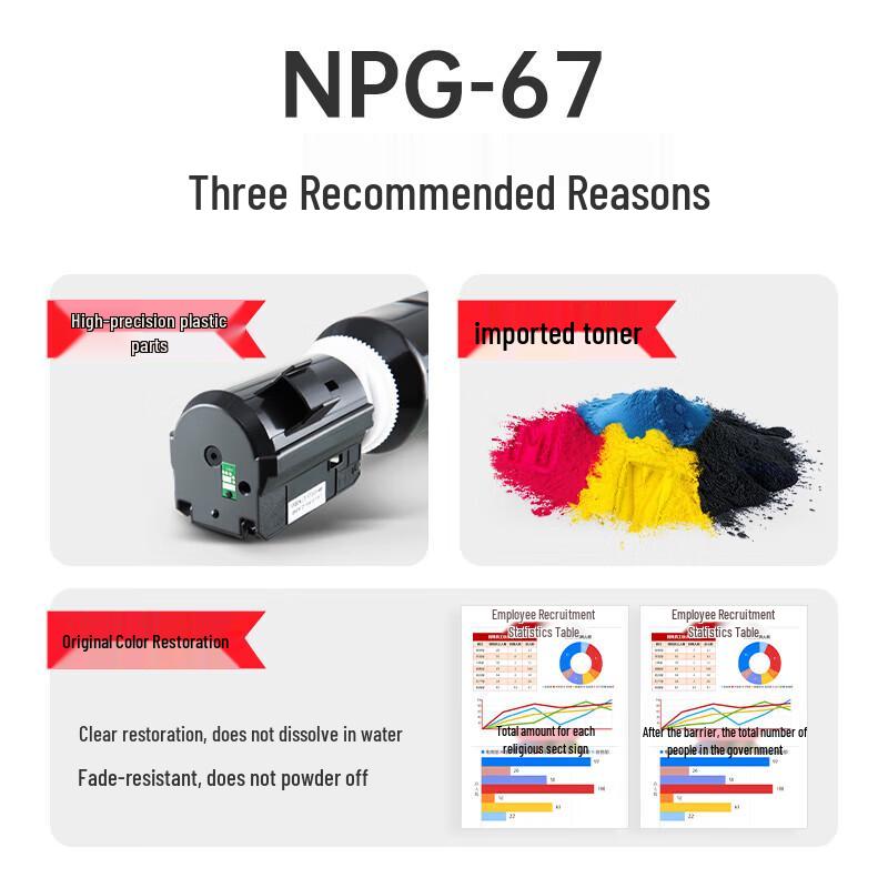 Huiwei Compatible NPG-67 Imaging Drum Unit for Canon