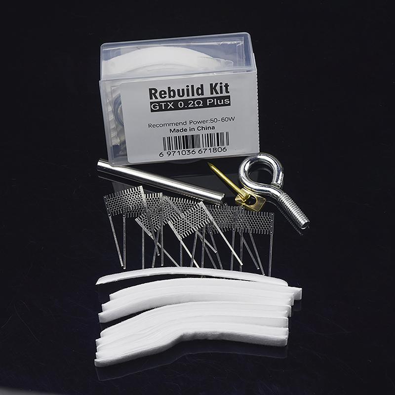 Набор для самостоятельной сборки Gtx 0.2Ом Плюс Сетчатая спираль Сопротивление Проволока Запасные аксессуары Инструменты