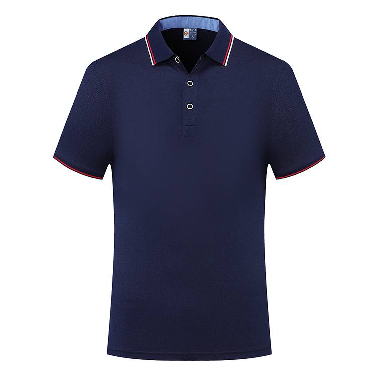 HBT 604 Рубашка ПОЛО из шелкового хлопка с двойным воротником и лацканами, 200 г