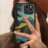 Чехол для телефона Camping Nature Mountain, жесткий кожаный чехол для iPhone 11, 12, 13 Mini Pro Max 8, 7 Plus SE 2020 X XR XS, чехол