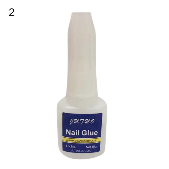 10g/Bottle Nail Art Glue Easy to Use Beautiful    Natural Useful Nail Art Rhinestone Adhesive Mucilage for Beauty