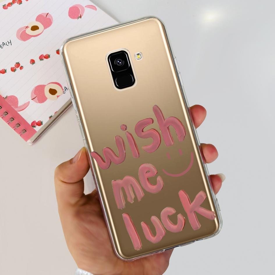 For Samsung A8 2018 Case A8 Plus Cover SM-A530F SM-A730F Fundas Fashion Butterfly Marble Soft Bumper For Samsung A8+ 2018 Hoesje