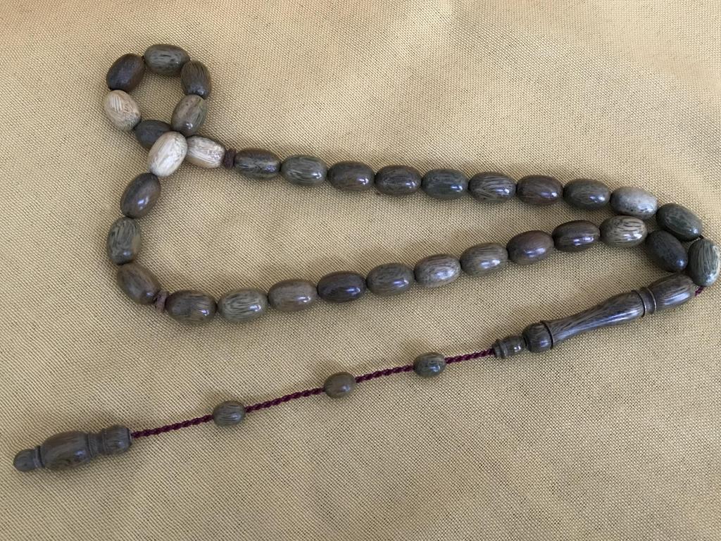 Розарий из розового дерева, систематические четки, 33 четки из бисера, исламские четки, мусульманский подарок, мисбаха, ювелирный аксессуар, подарок на день рождения для мужчин 2022