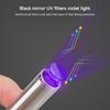 Pet Fungus Detection Waterproof UV Flashlight Cat Moss Tinea Light 365NM UV Black Mirror Skin Ultraviolet Light Wood's Lamp