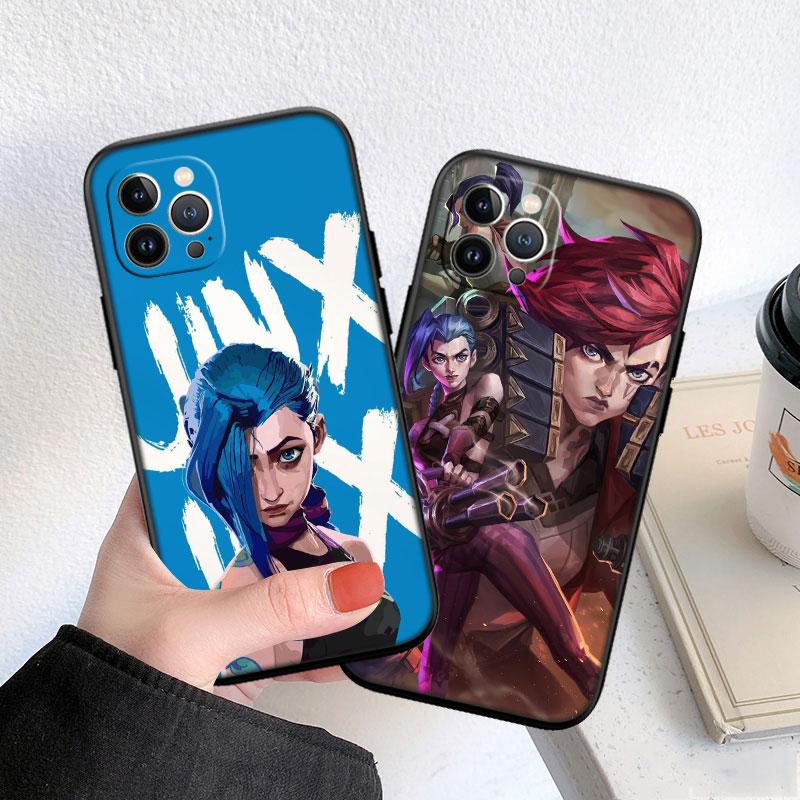 Чехол для телефона QT6 Arcane Jinx для Samsung Galaxy A05 A05S A12 A13 A15 A33 A53 A73 M15E M55 S10 S10E S20 Ultra Lite Plus Fe
