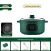Multi-Functional Smart Electric Cooker: Stainless Steel Hot Pot & Steamer Combo