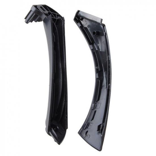 Black FOR BMW E90 328i Inner&Outer Door Panel Handle Pull Trim Cover Left side