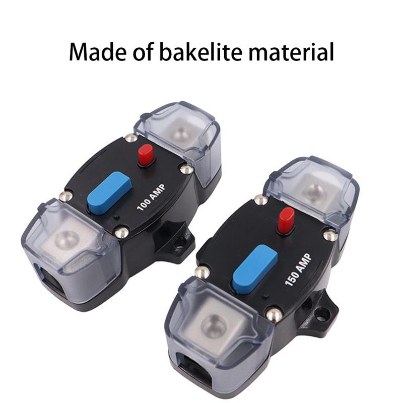 50A 60A 80A 100A 120A 150A 200A 250A 300A AMP автоматический выключатель предохранитель сброс автомобиля лодка авто водонепроницаемый предохранитель безопасности аксессуары
