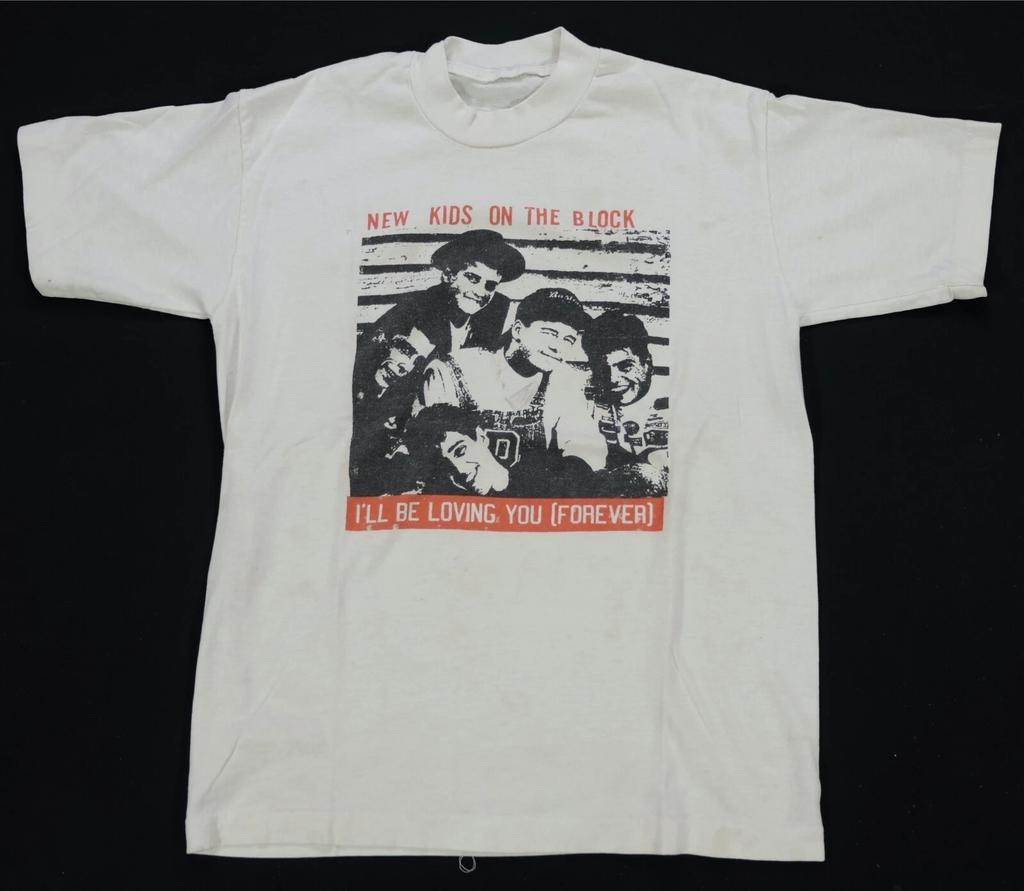 Rare Vintage New Kids On The Block I’ll Be Loving You Forever 1989 T Shirt 80s