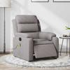 VidaXL Electric Reclining Massage Armchair, Relaxation Chair with Backrest, Seat with Armrests, TV Armchair of 3204976