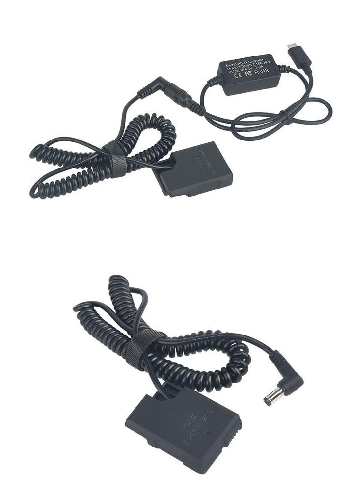 USB-C адаптер EP5A для Nikon D5100-D5500, P7800, аккумулятора EN-EL14