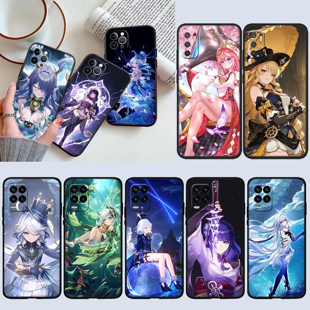 UP31 Genshin Impact New High-End Shell Phone Case for Redmi Note 13 14 Pro+ Plus A3 A3X 13X 13C 13R 14S 14C 14R