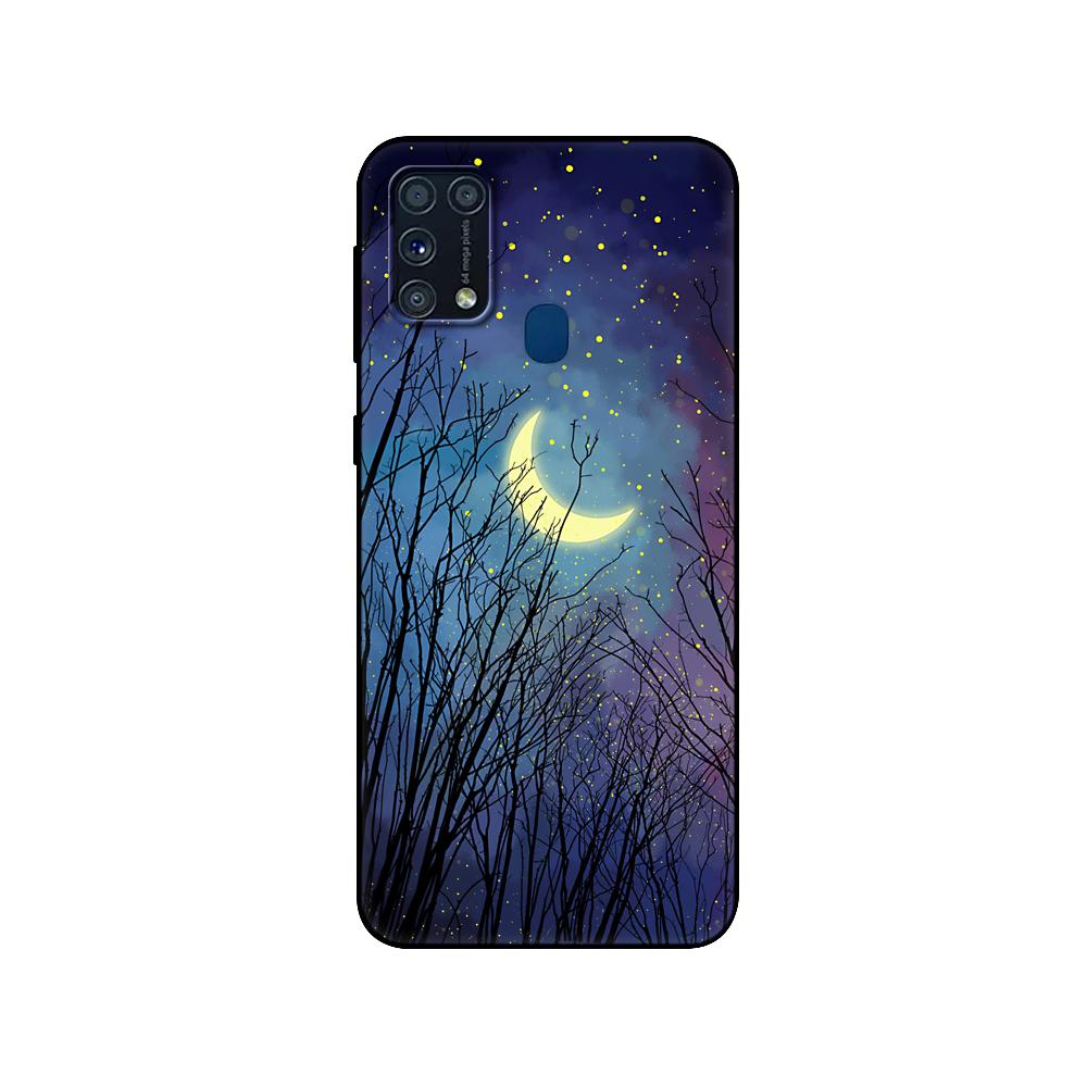 Чехол для Samsung Galaxy M31, задняя крышка для Samsung M31, 4G, чехол для телефона GalaxyM31 M 31 m315, силиконовый черный чехол из ТПУ