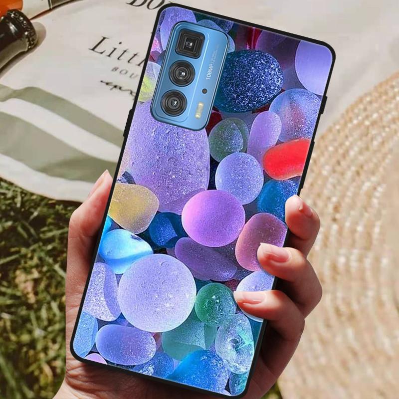 For Motorola Moto Edge 20 Pro Case Soft TPU Silicone Back Cover for Motorola Moto Edge S 20 Pro 5G Phone Cases Fashion Coque